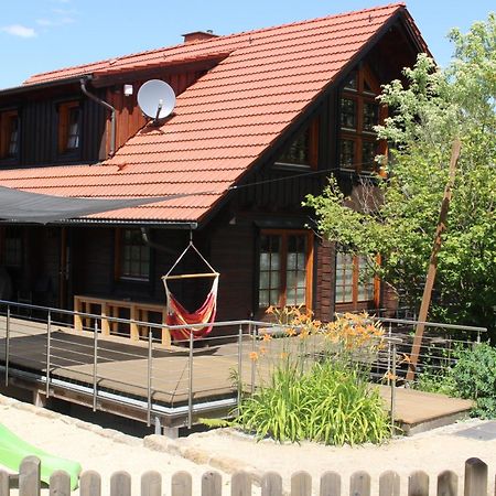 Ferienhaus Kraxlhuette Waltersdorf Bad Schandau Exterior foto